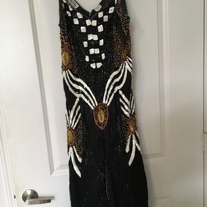 Women’s Black Sequins Dress